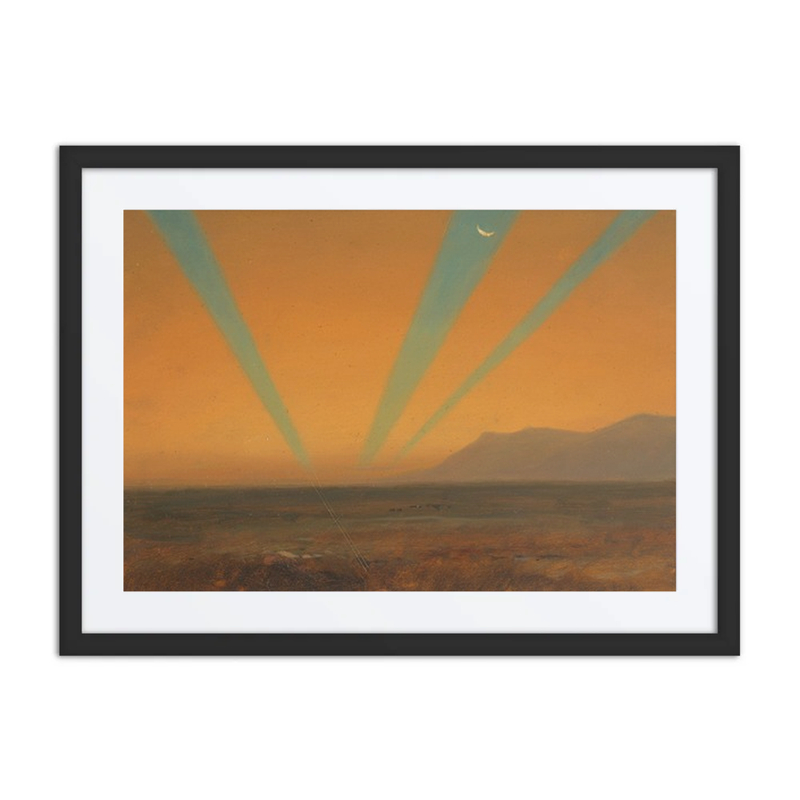 Landscape with Sunset
