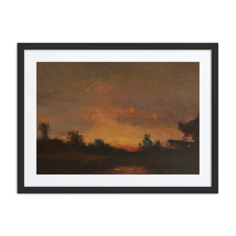 Landscape with Sunset