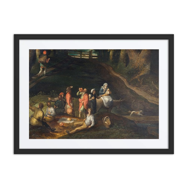 Landscape with the Holy Family