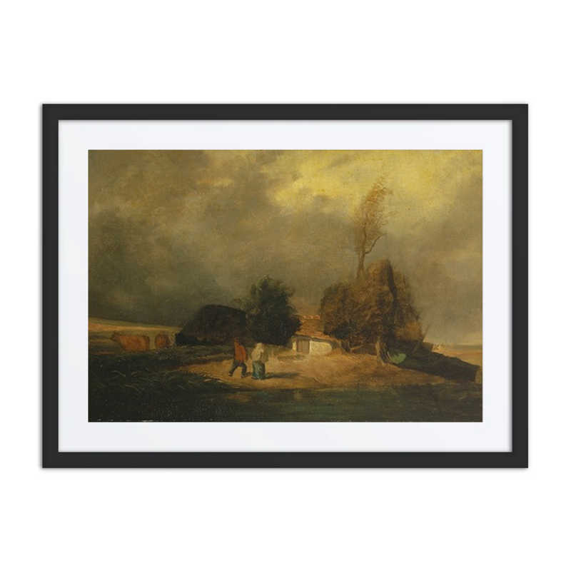 Landscape with Thunderstorm