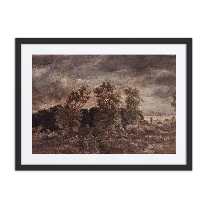 Landscape with Thunderstorms