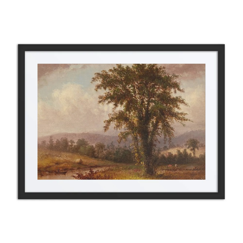 Landscape with Tree