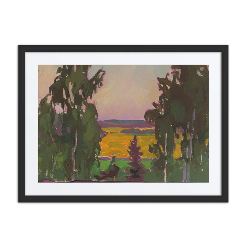 Landscape with Trees