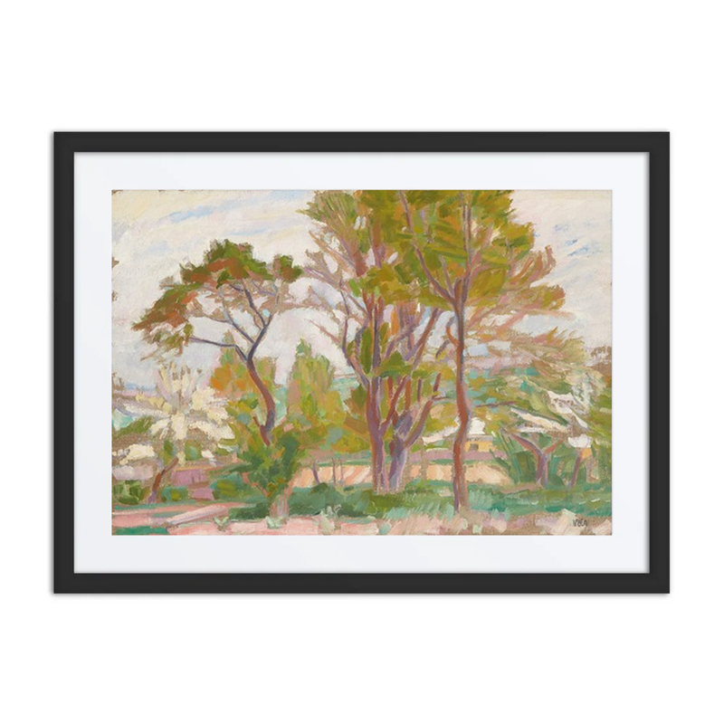 Landscape with Trees