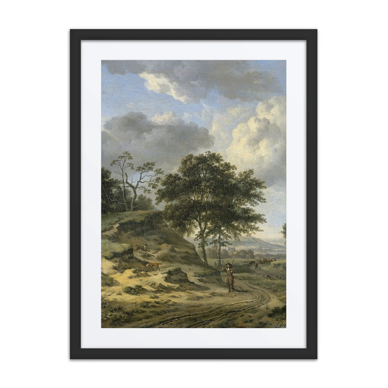 Landscape with Two Hunters