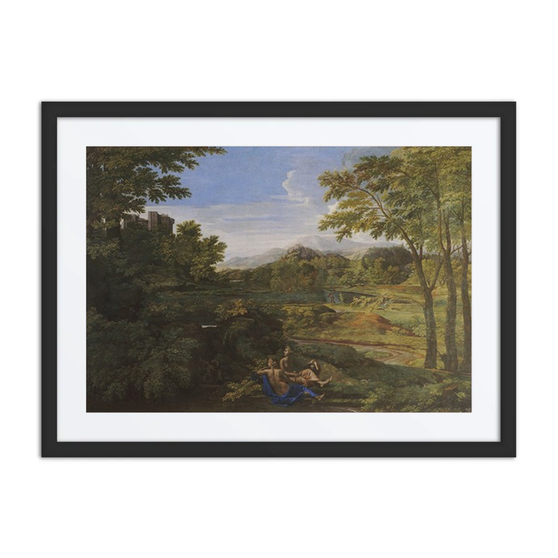 Landscape with Two Nymphs and a Serpent