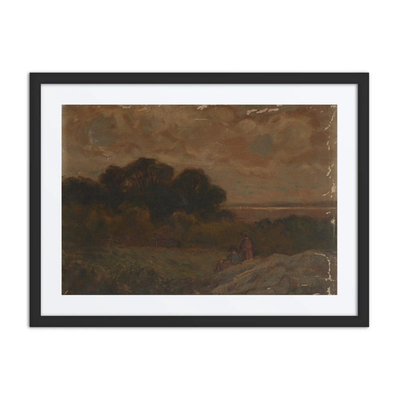 Landscape with Two Women Reclining on Rocks