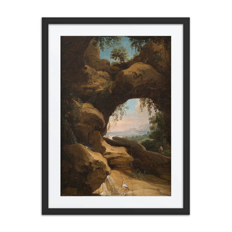 Landscape with Views Through the Cave