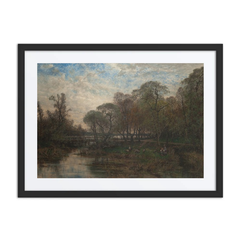Landscape with Water and Trees