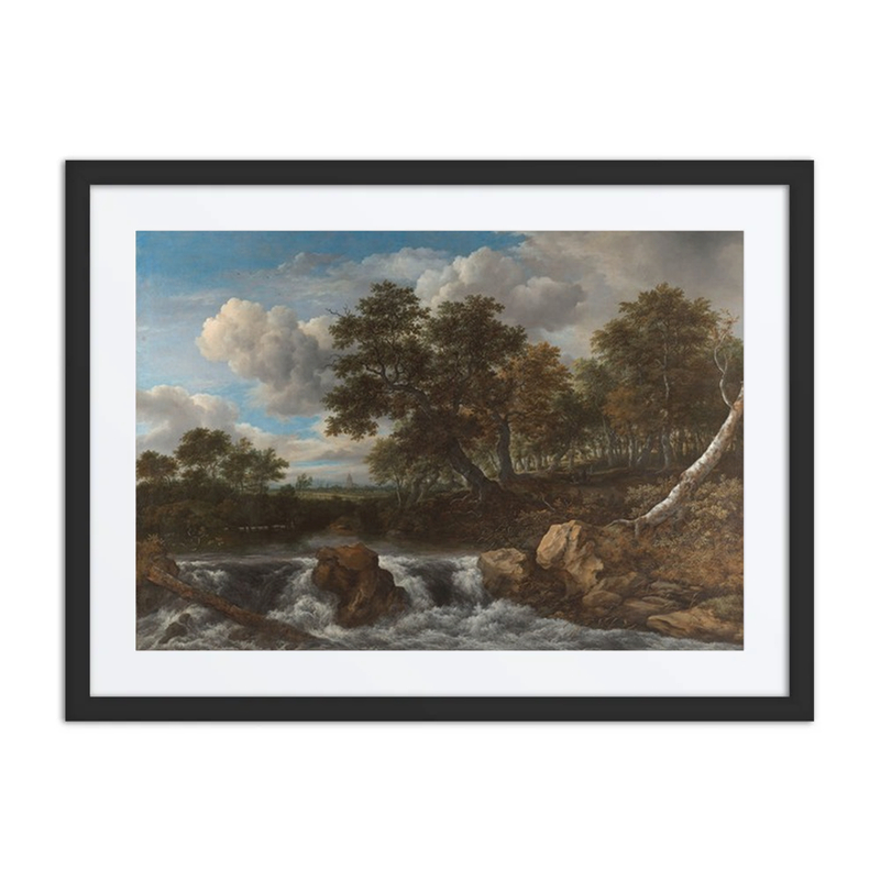 Landscape with Waterfall