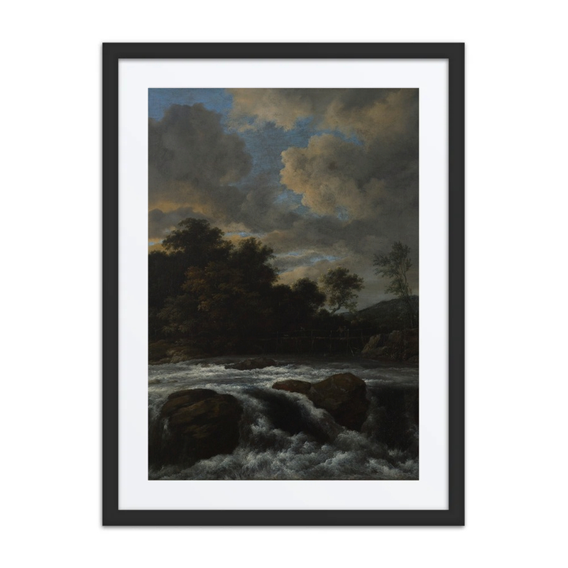 Landscape with Waterfall