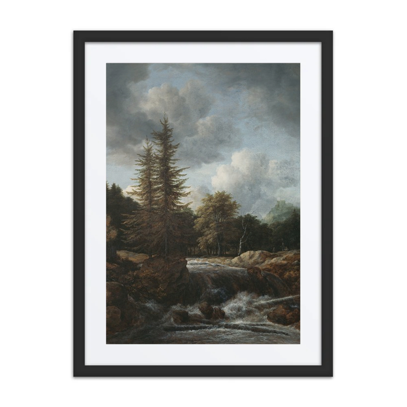Landscape with Waterfall