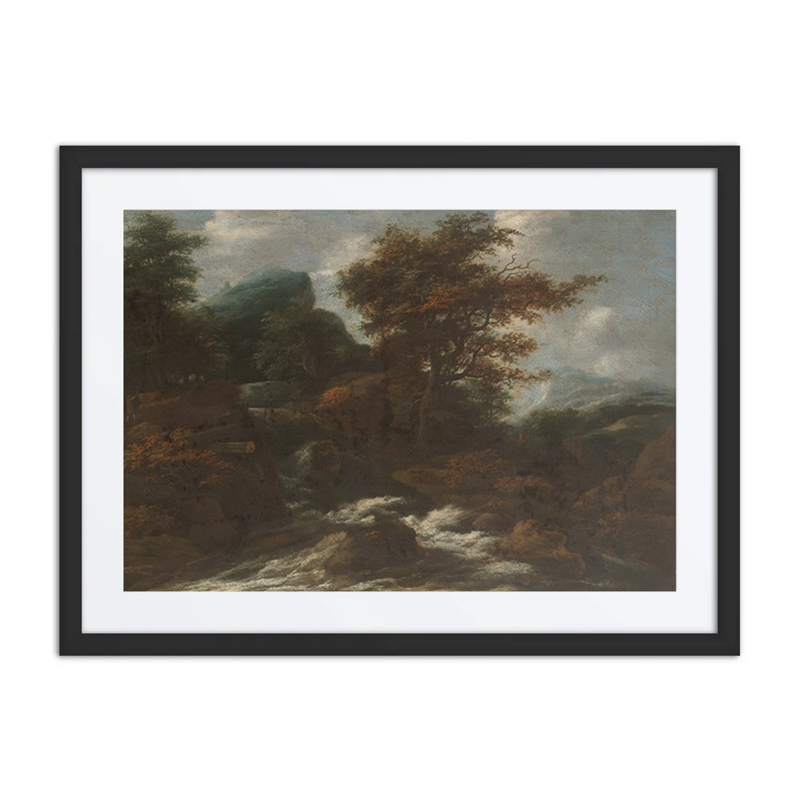 Landscape with Waterfalls