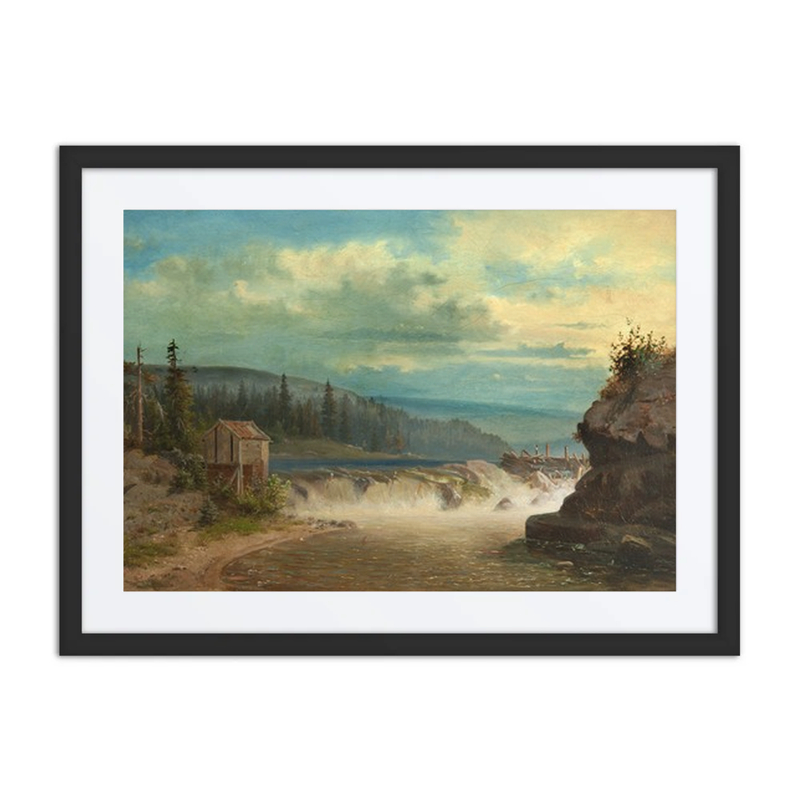 Landscape with Watermill