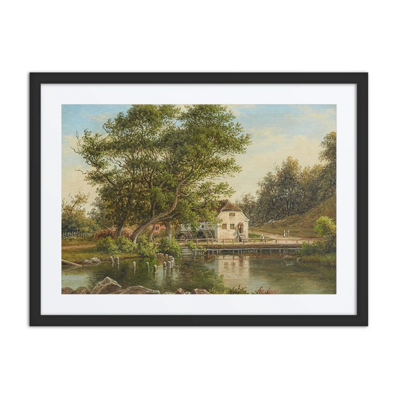 Landscape with Watermill
