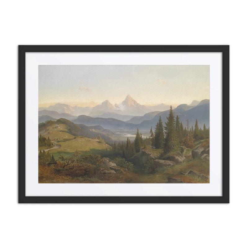 Landscape with Watzmann