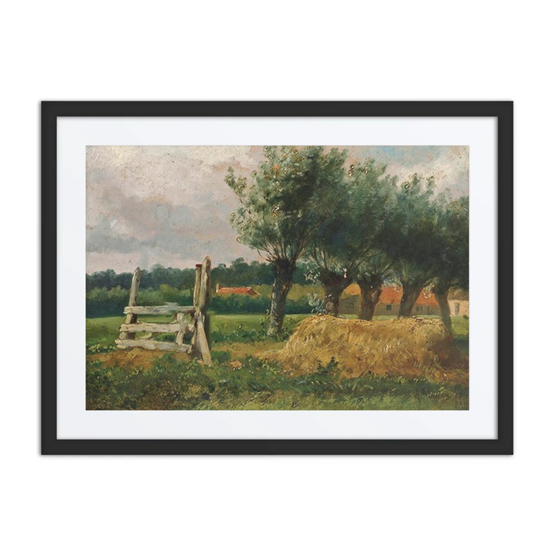 Landscape with Willow Trees