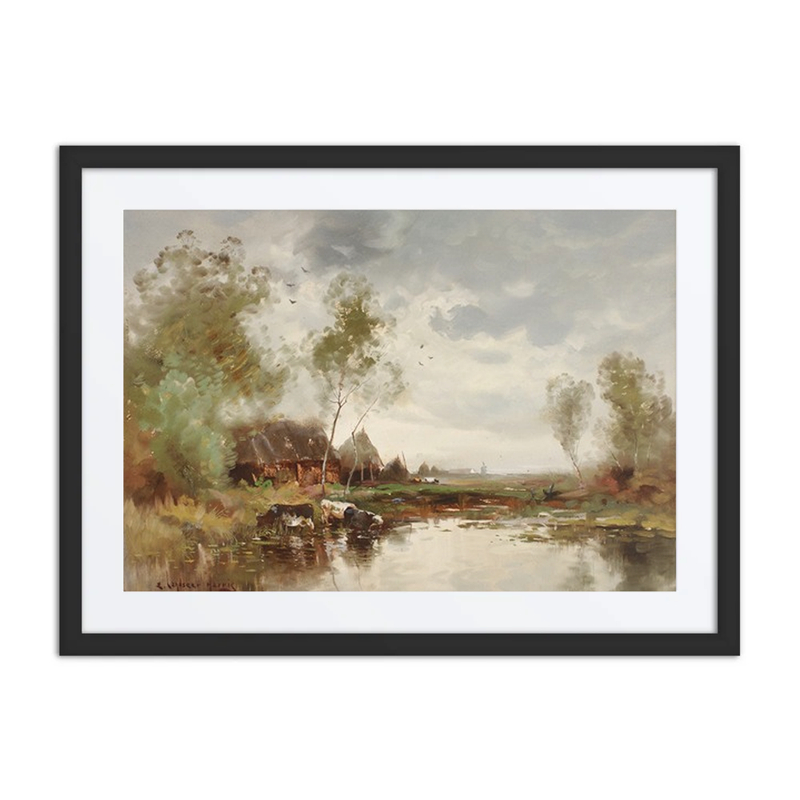 Landscape with Windmill