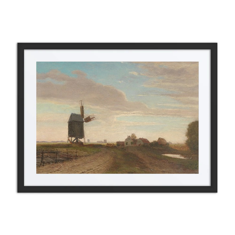 Landscape with Windmill