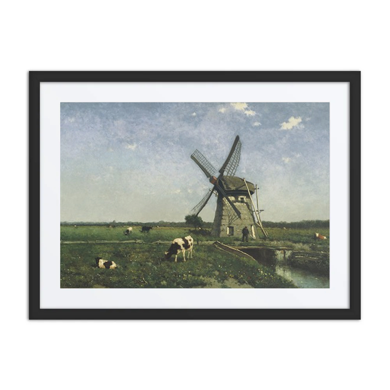 Landscape with Windmill