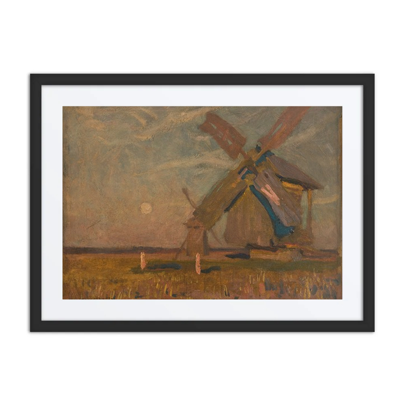 Landscape with Windmill