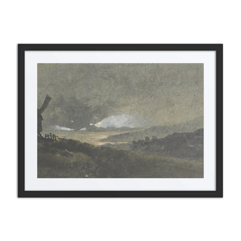 Landscape with Windmill