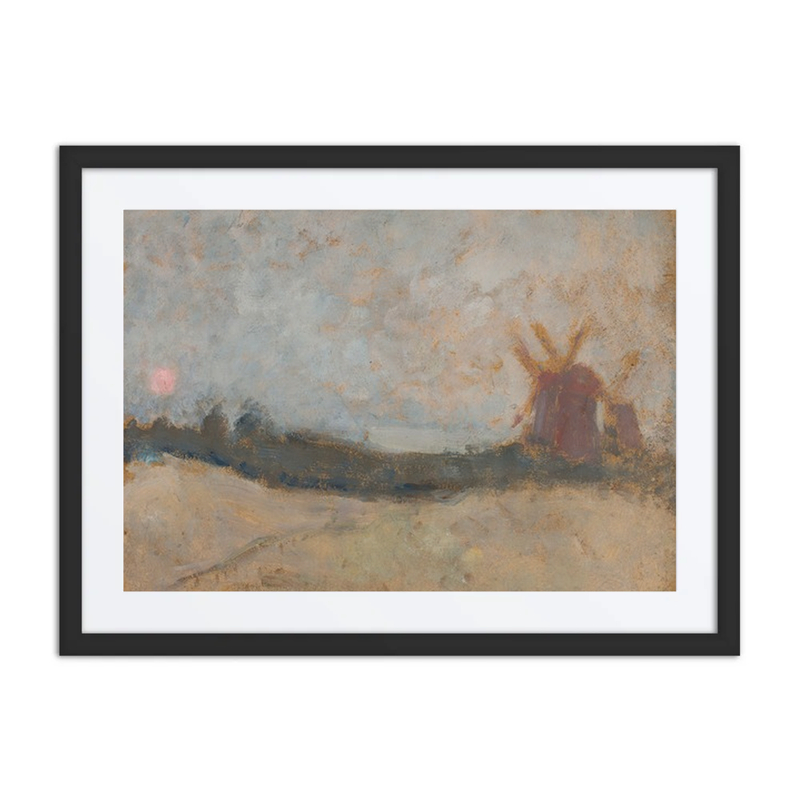 Landscape with Windmills