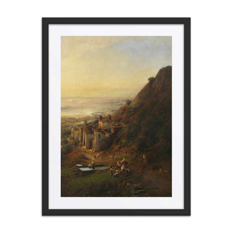 Landschaft an Der Amalfiküste