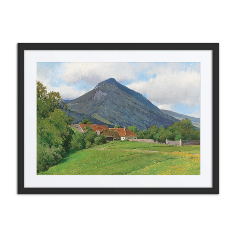Landschaft Aus Dem Almtal