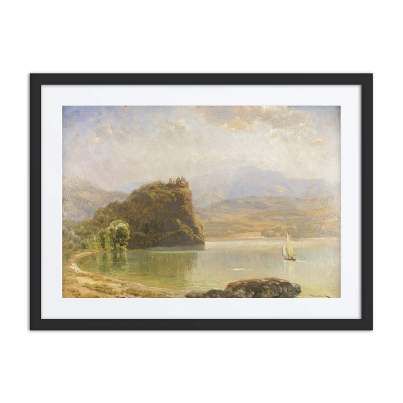 Landschaft Mit Burg