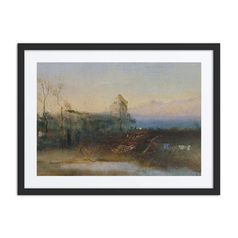 Landschaft Mit Burg