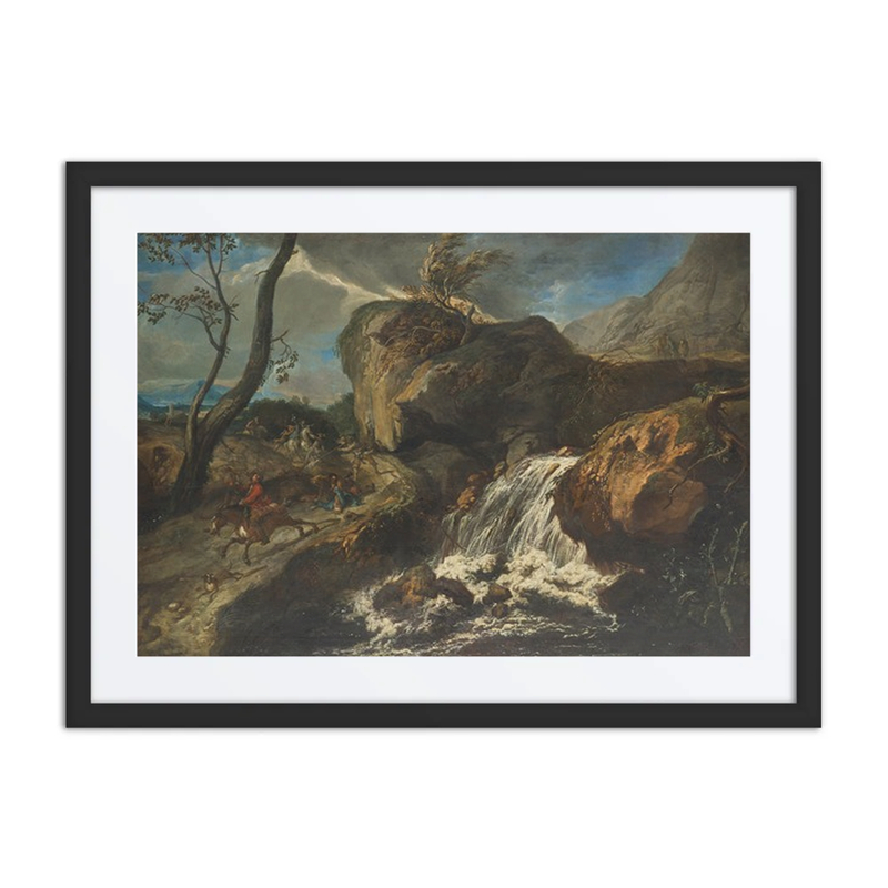 Landschaft Mit Überfall