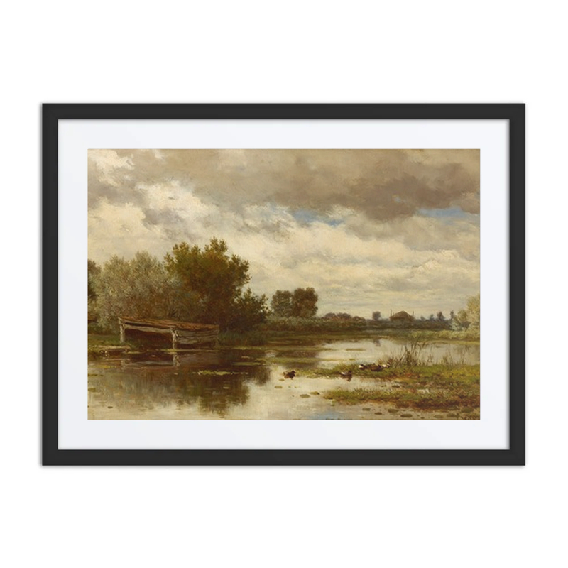 Landschap Met Moeras