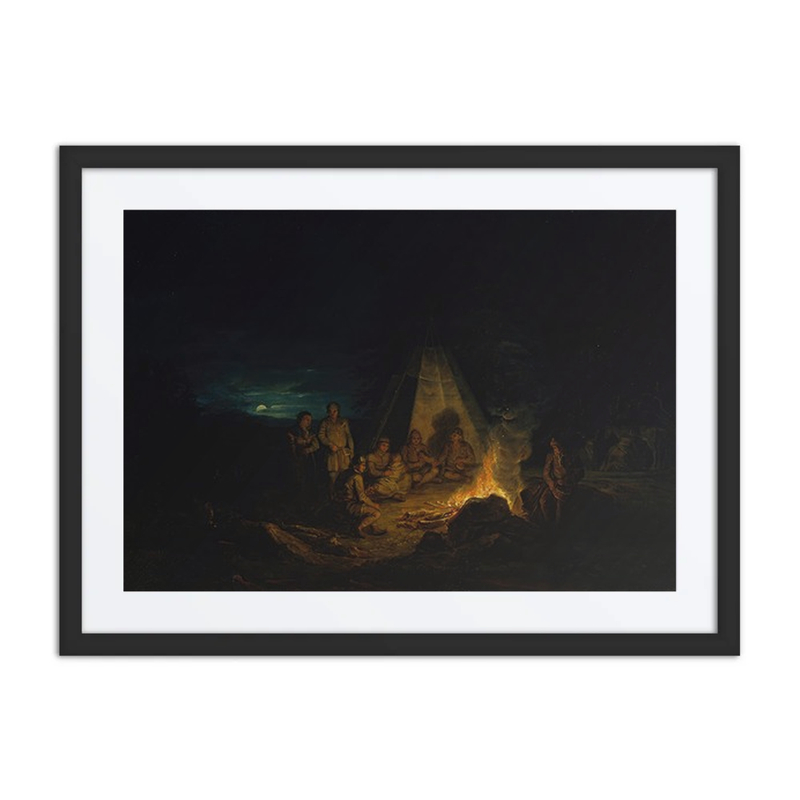 Laplanders Around a Fire