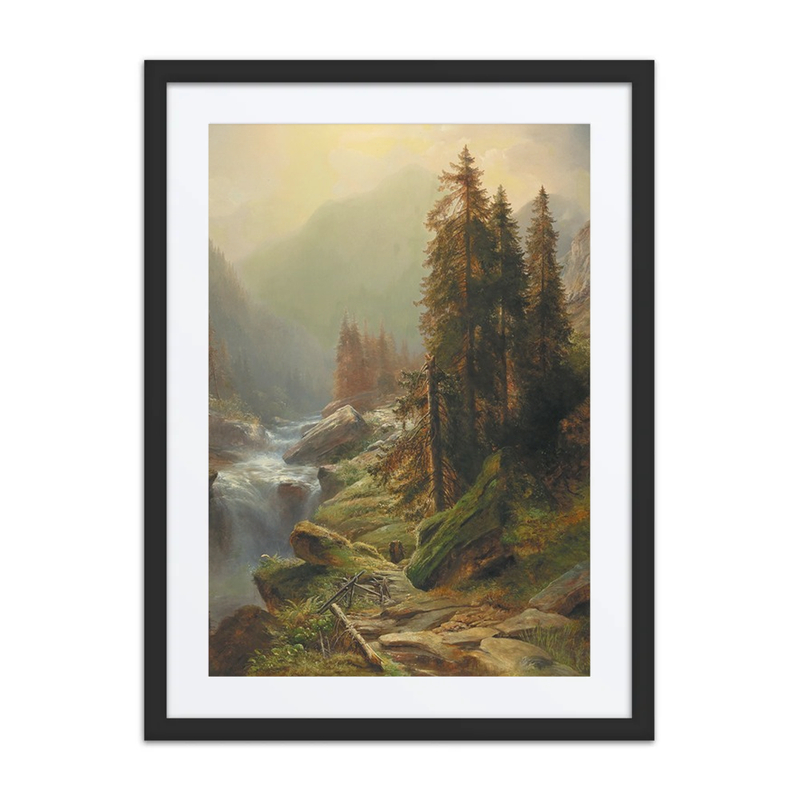 Large Mountain Landscape