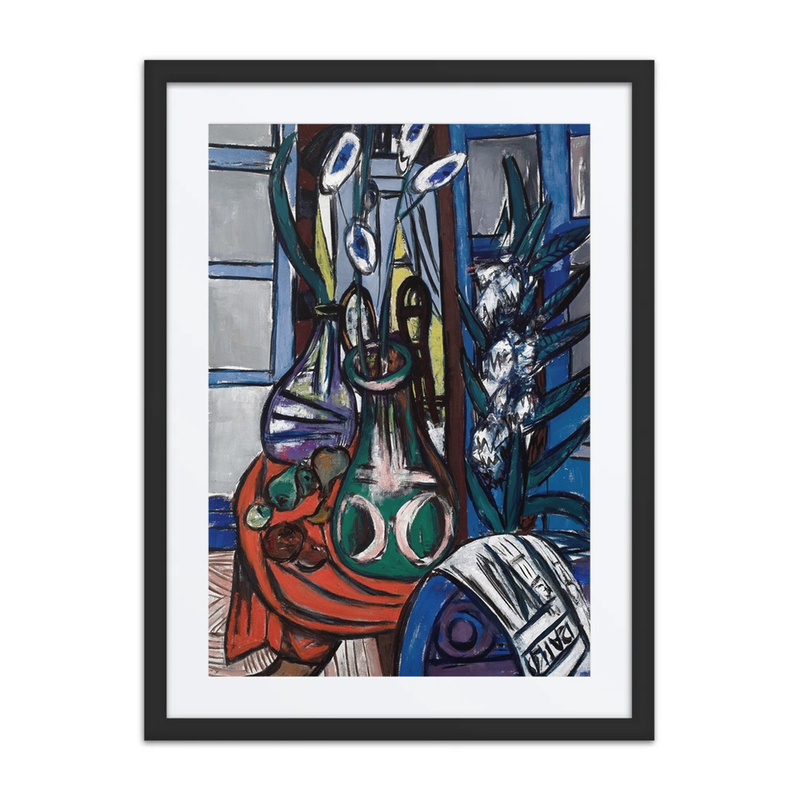 Large Still Life Interior (Blue)