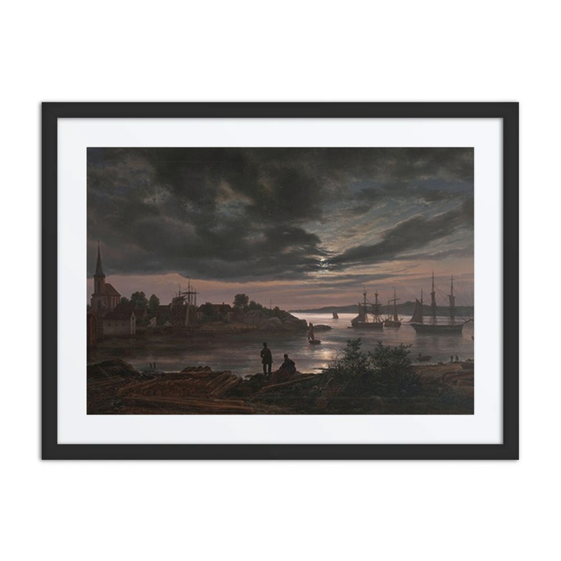 Larvik by Moonlight
