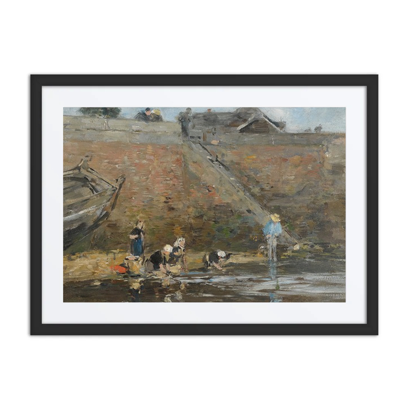 Laundresses on the Riverbank