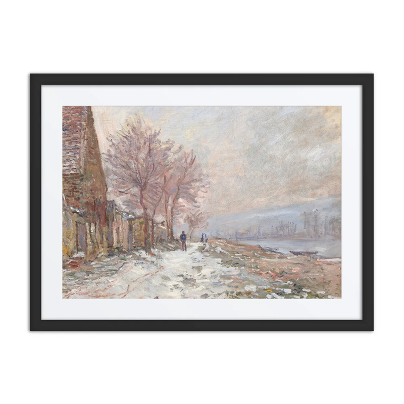 Lavacourt, Winter