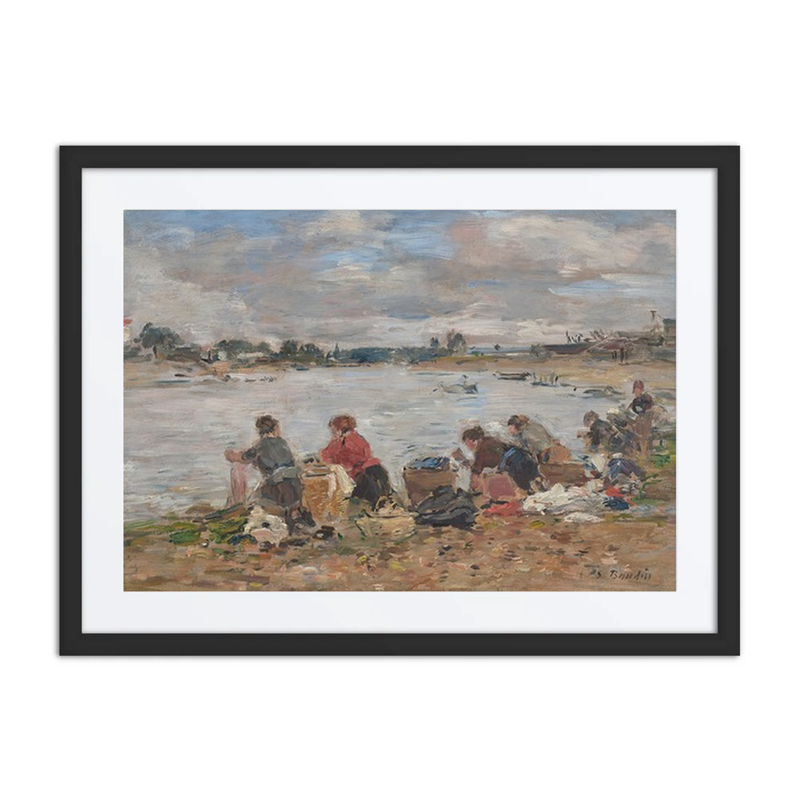 Laveuses au Bord de la Touques