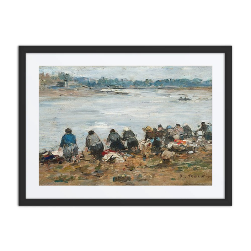 Laveuses au Bord de la Touques