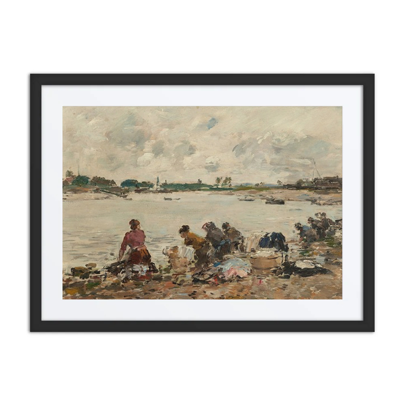 Laveuses au Bord de la Touques