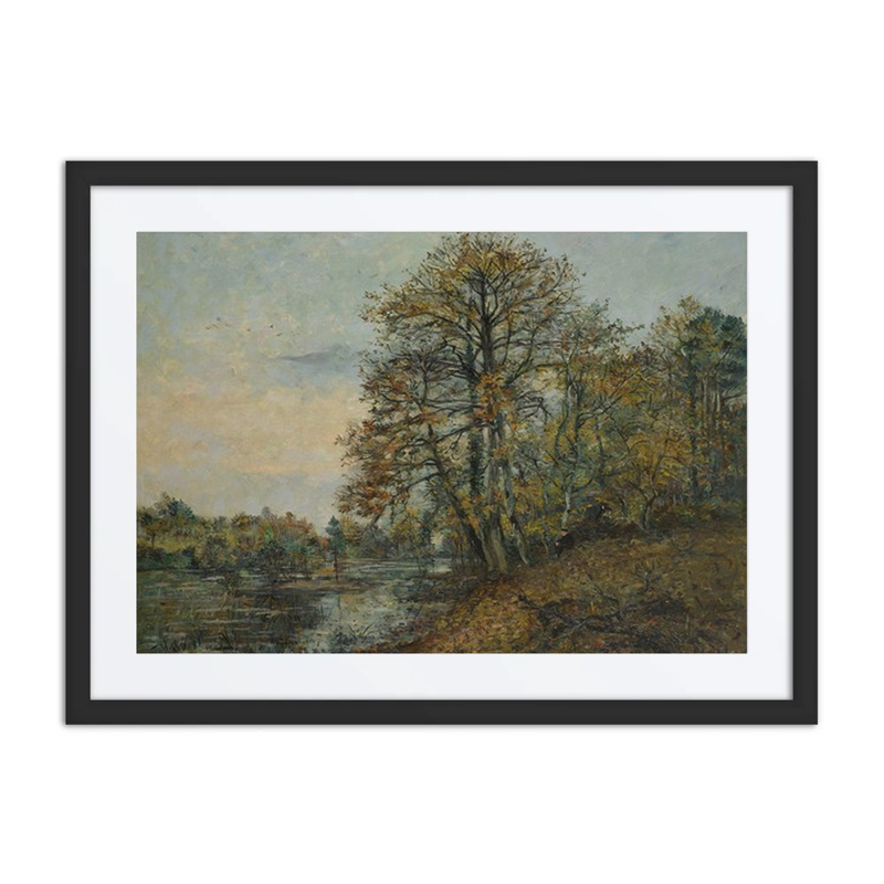 Le Bord d’Étang à L’Automne