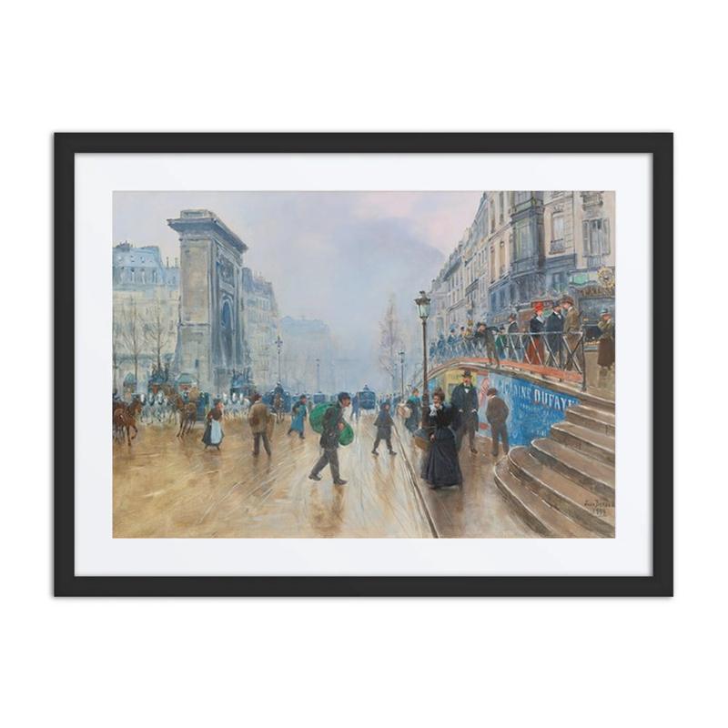 Le Boulevard Saint-Denis à Paris