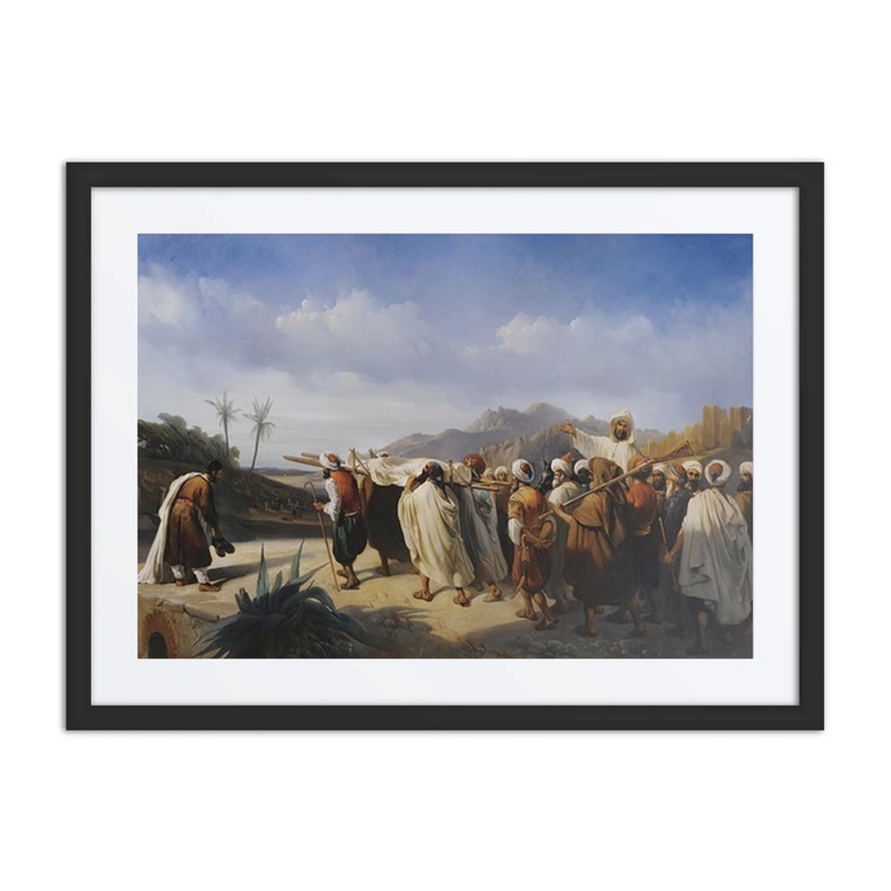 Le Cortège Maure, Près de Tanger