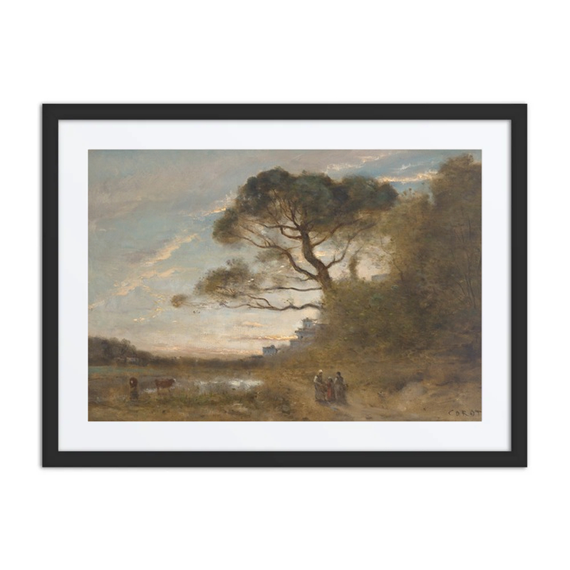 Le Grand Pin Parasol (Souvenir d’Italie)