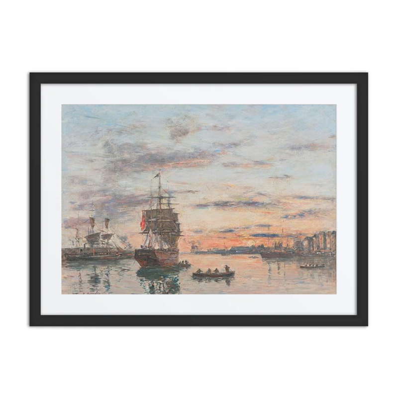 Le Havre. the Outer Harbour