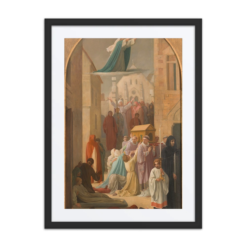 Le Miracle des Ardents – Procession of the Reliquary of Saint Genevieve