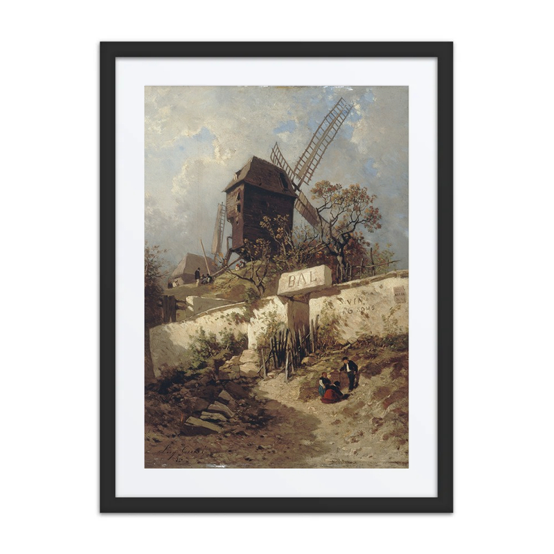 Le Moulin de la Galette à Montmartre