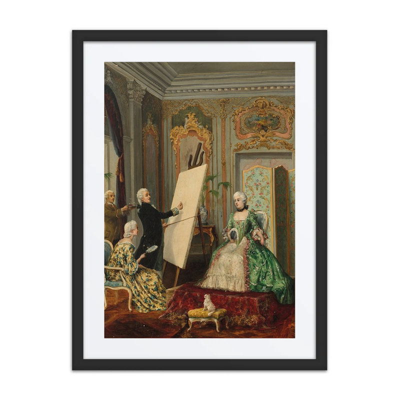 Le Peintre Peignant Son Modèle